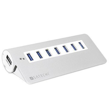 Satechi Ensiluokkainen Alumiininen 7-Porttinen USB 3.0 Hubi