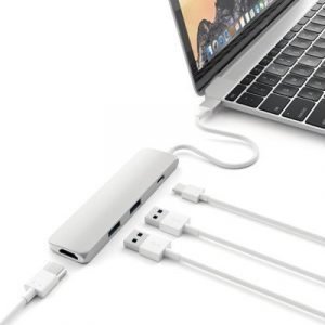 Satechi Usb-c Multiports-adapter Silver