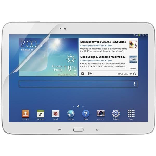 Screen Guard HD suojakalvo Galaxy Tab 3 10.1