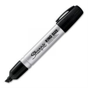 Sharpie King Size Permanent Marker Musta 12kpl