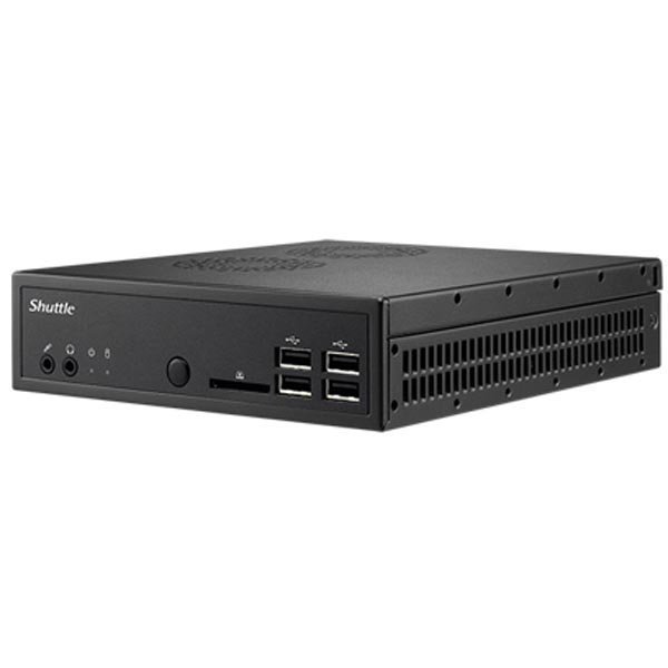 Shuttle DS81 Barebone S1155 Intel H61 2xGBLAN HDMI/DVI musta