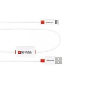 Skross Buzz Lightning Connector 1m 4-nastainen Usb Tyyppi A Apple Lightning Valkoinen 1m