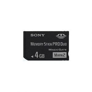 Sony Flash-muistikortti Memory Stick Pro Duo Mark2 4gb