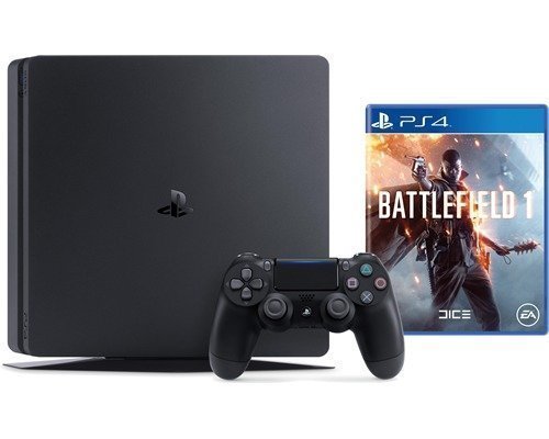 Sony Playstation 4 Slim 1tb + Battlefield 1 1000gb