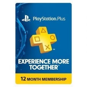 Sony Psn Plus Card 12 Month Subscription