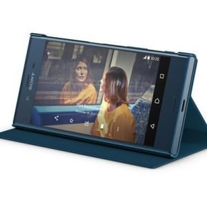 Sony Style Cover Stand Scsf10 Sony Xperia Xz Sininen