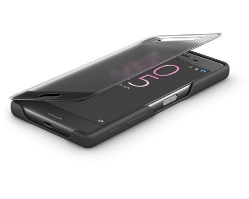 Sony Style Cover Touch Scr50 Sony Xperia X Musta
