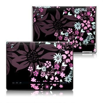 Sony Tablet S Dark Flowers Skin