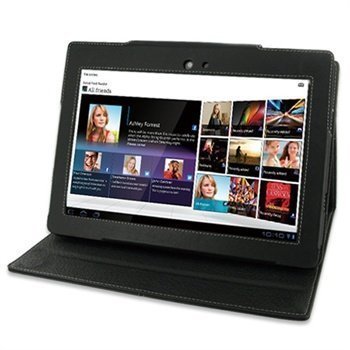 Sony Tablet S PDair Leather Case 3BSYBSBX1 Musta