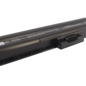 Sony VAIO VGP-BPL12 ja VGP-BPS12 akku 4400 mAh - Musta