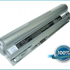 Sony VAIO VGP-BPL14 ja VGP-BPS14 akku 6600 mAh - Hopea