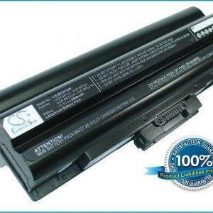 Sony VAIO VGP-BPL21 ja VGP-BPS21 akku 8800 mAh - Musta