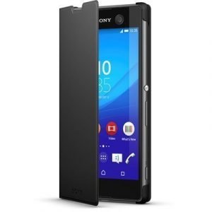 Sony Xperia M5 View Cover Scr48 Black Sony Xperia M5 Musta