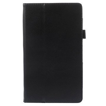 Sony Xperia Z3 Tablet Compact Folio Nahkainen Suojakotelo Musta