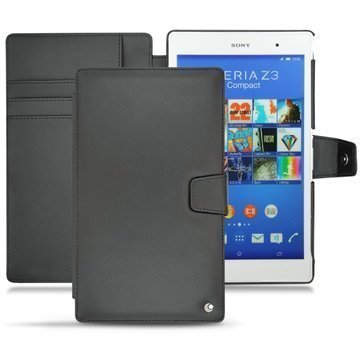 Sony Xperia Z3 Tablet Compact Noreve Tradition B Avattava Nahkakotelo PerpÃ©tuelle Musta