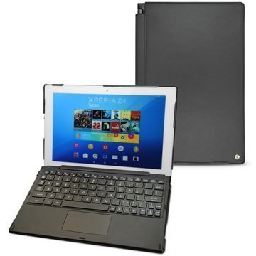 Sony Xperia Z4 Tablet LTE Noreve Tradition D Nahkakotelo PerpÃ©tuelle Musta