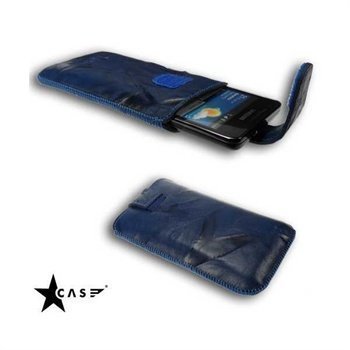 Starcase Lavato Premium Leather Case M Blue