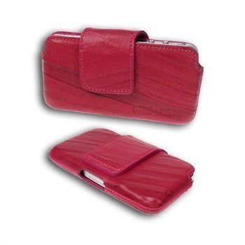 Starcase Q-Case Leather Case M Fuchsia