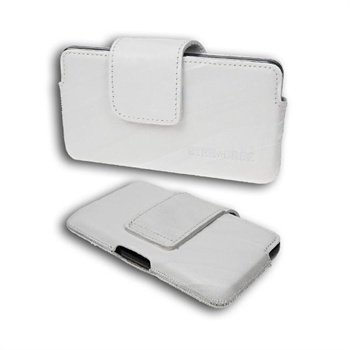 Starcase Q-Case Leather Case M White