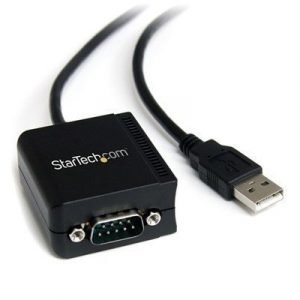 Startech 1 Port Ftdi Usb To Serial Rs232 Adapter Cable With Com Retention 4-nastainen Usb Tyyppi A Uros Rs232 Uros