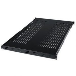 Startech 1u Adjustable Mount Depth Vented Rack Mount Shelf 175lbs/80kg 1u 19