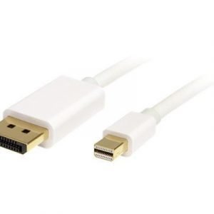 Startech 2m White Mini Displayport To Displayport 1.2 Adapter Cable 4k Mini Displayport Uros 20-nastan Näyttöporttiliitin Uros