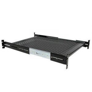 Startech 2u Adjustable Depth 22.7kg Server Rack Shelf 1u 19