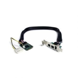 Startech 3 Port 2b 1a 1394 Mini Pci Express Firewire Card Adapter