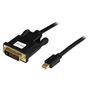 Startech 3ft Mini Displayport To Dvi Adapter Cable Mini Dp To Dvi Black Mini Displayport Uros Dvi-d Dual Link Uros