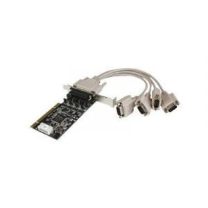 Startech 4 Port Rs232 Pci Serial Card Adapter With Power Output