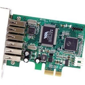 Startech 7 Port Pci Express Low Profile High Speed Usb 2.0 Adapter Card