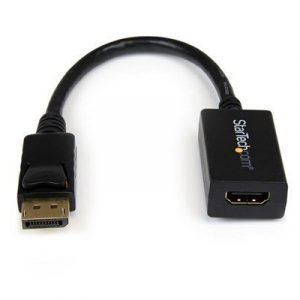 Startech Displayport To Hdmi Video Adapter Converter 20-nastan Näyttöporttiliitin Uros 19-nastainen Hdmi Tyyppi A Naaras