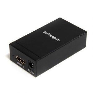 Startech Hdmi Or Dvi To Displayport Active Converter Videomuunnin 19-nastainen Hdmi Tyyppi A Naaras 20-nastan Näyttöporttiliitin Naaras