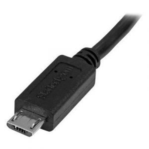 Startech Micro-usb Extension Cable 5 Pin Micro-usb Type B Uros 5 Pin Micro-usb Type B Naaras Musta Usb / Usb 2.0 0.5m
