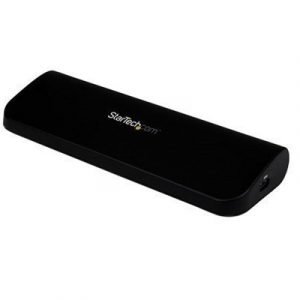 Startech Universal Usb 3 Laptop Docking Station Dual Video Hdmi Dvi Vga