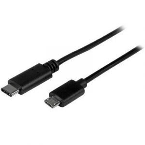 Startech Usb 2.0 Type C Micro Usb 1m 5 Pin Micro-usb Type B Uros 24 Pin Usb Type C Uros Musta Usb / Usb 2.0 1m