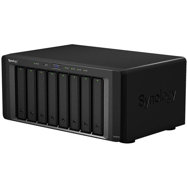 Synology DS1815+ NAS-laite joka on optimoitu intens. tehtäviin mu