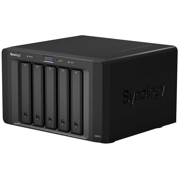 Synology DX513 laajennusyksikkö Synology DiskStationille 5x3 5 mu"