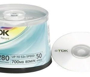 TDK CD-R 50-pk (CakeBox)