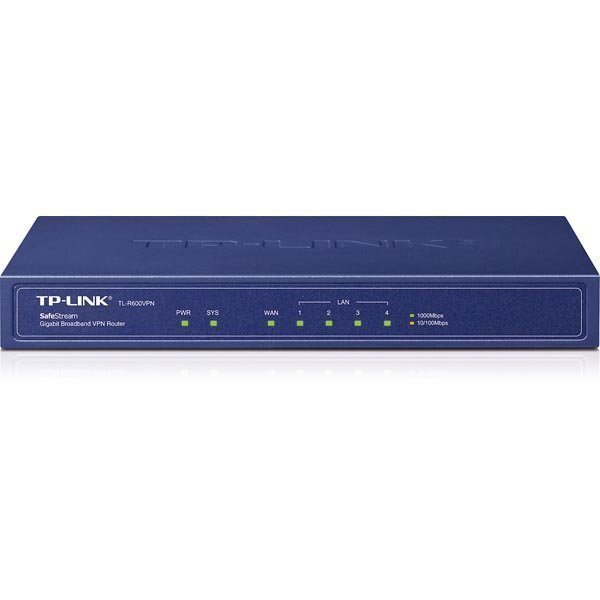 TP-LINK VPN-reititin LAN-porttia sininen