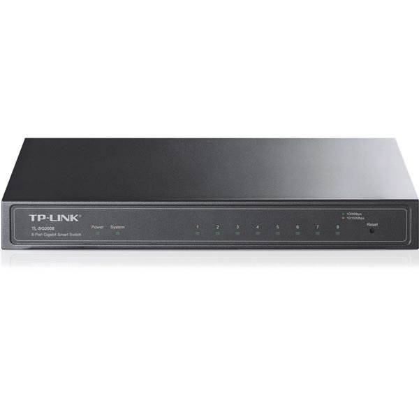 TP-LINK Verkkokytkin 8x10/100/1000Mbps RJ45 VLAN QoS IGMP