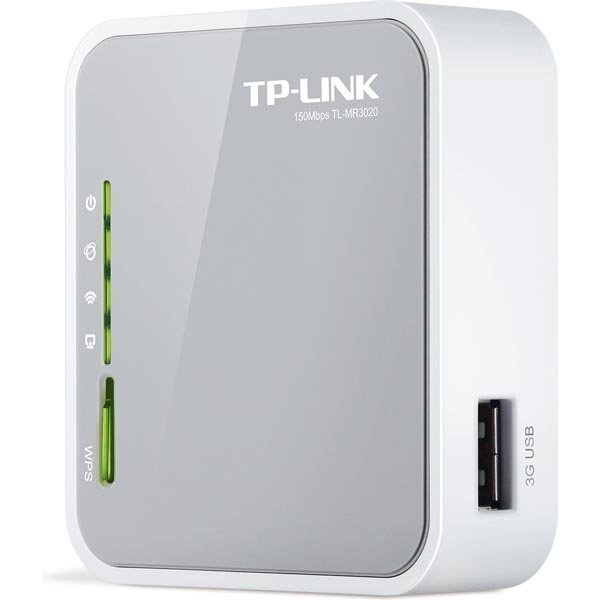 TP-LINK kannettava langaton 3G-reititin 802.11n 150Mbps USB RJ45