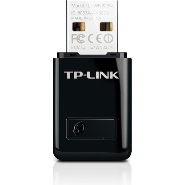 TP-LINK langaton verkkokortti USB 300Mbps 802.11b/g/n musta