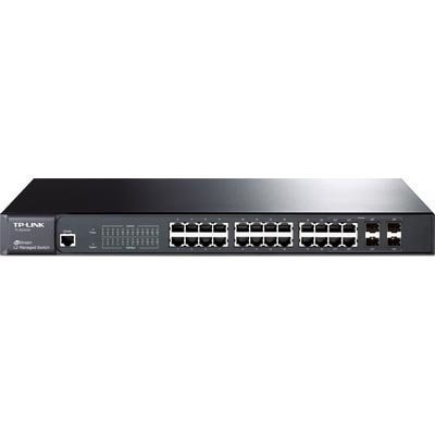 TP-LINK verkkokytkin 24xGigabit Ethernet RJ45 2xSFP managed L2