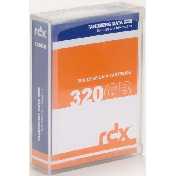 Tandberg RDX Cartridge RDX-kasetti 320GB kansi mukana