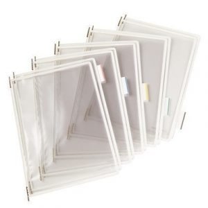 Tarifold Frames Pvc A4 White 10pcs