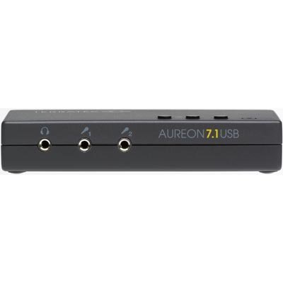 TerraTec Aureon 7.1 USB MKII USB-äänikortti 3 5mm & optiset liitok