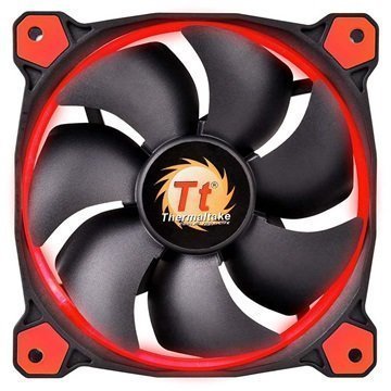 Thermaltake CL-F039-PL14RE-A Riing 14 Case Fan Black / Red