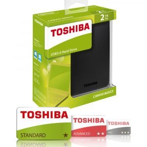 Toshiba Canvio Basics 2 Tb Ulkoinen Kovalevy