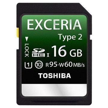 Toshiba SD-X16T2-BL7 Exceria Type 2 SDHC Muistikortti 16Gt